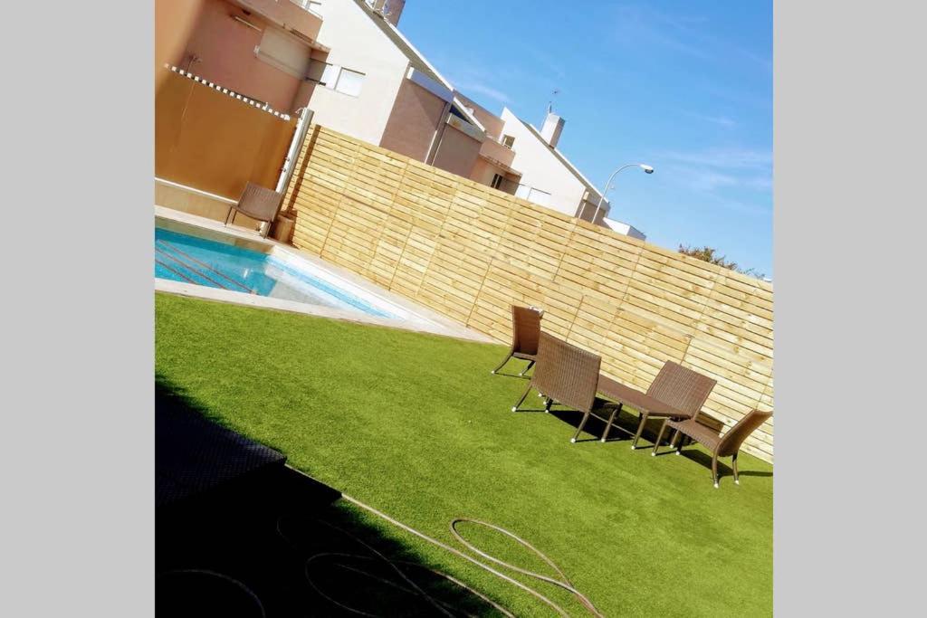 Valdevebas Chalet Con Piscina Madrid Bagian luar foto