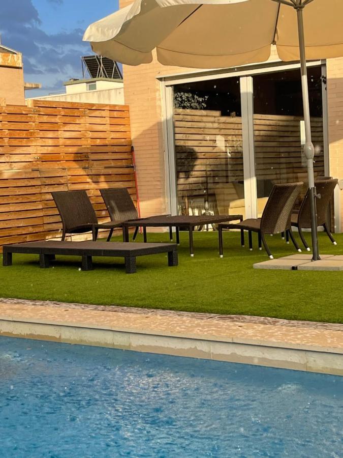 Valdevebas Chalet Con Piscina Madrid Bagian luar foto