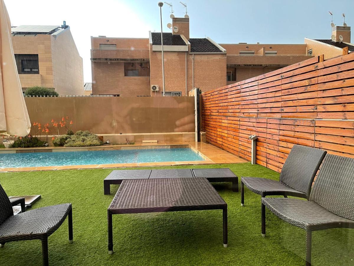 Valdevebas Chalet Con Piscina Madrid Bagian luar foto