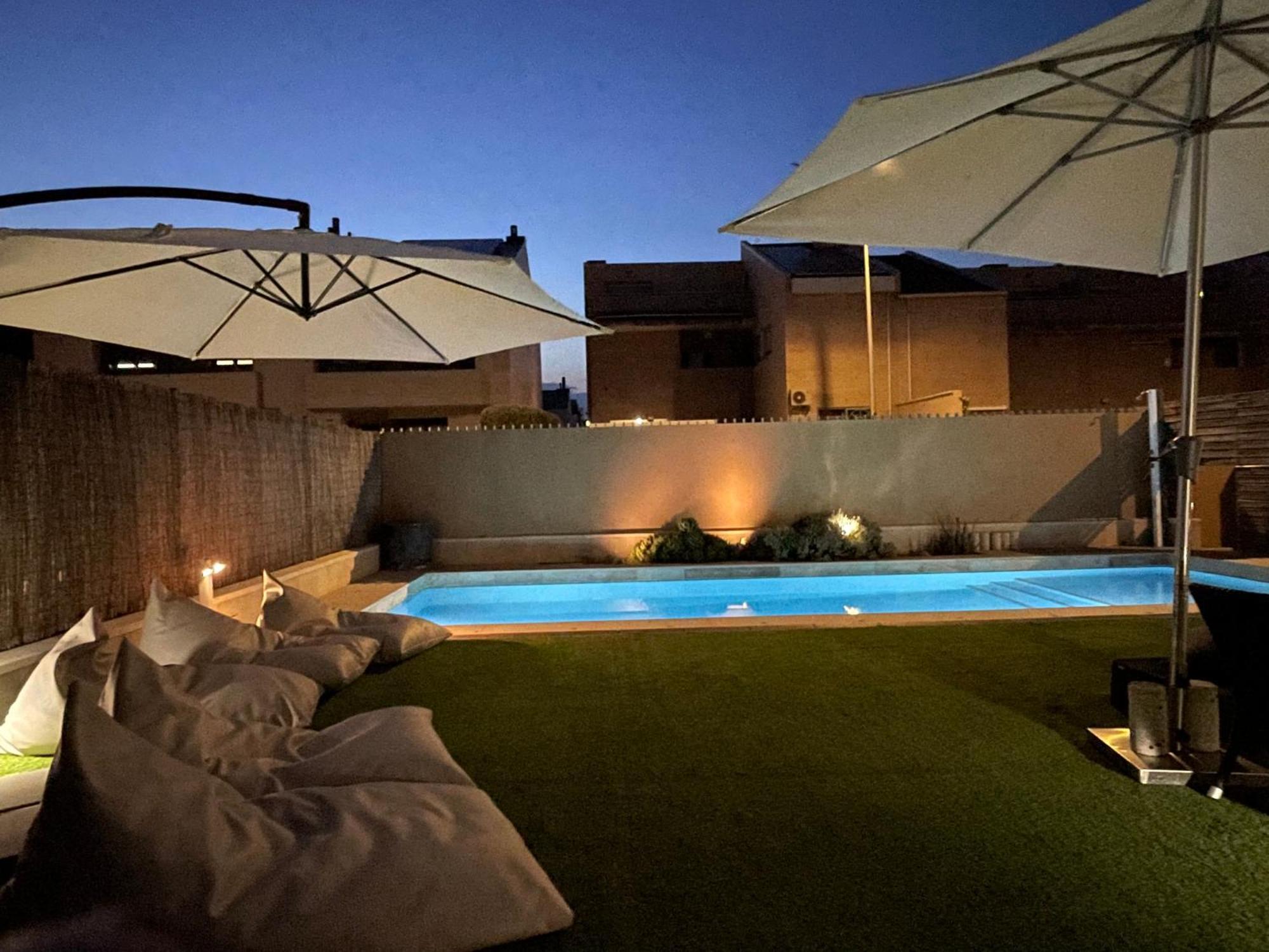 Valdevebas Chalet Con Piscina Madrid Bagian luar foto