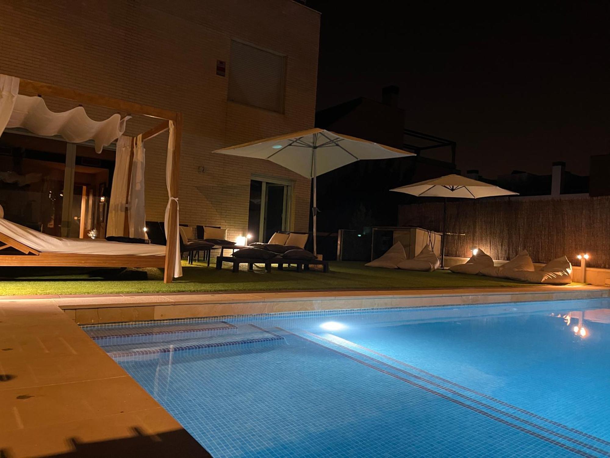 Valdevebas Chalet Con Piscina Madrid Bagian luar foto